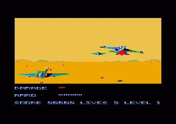 Mig Busters (UK) (128K) (1990) (Trainer) screen shot game playing